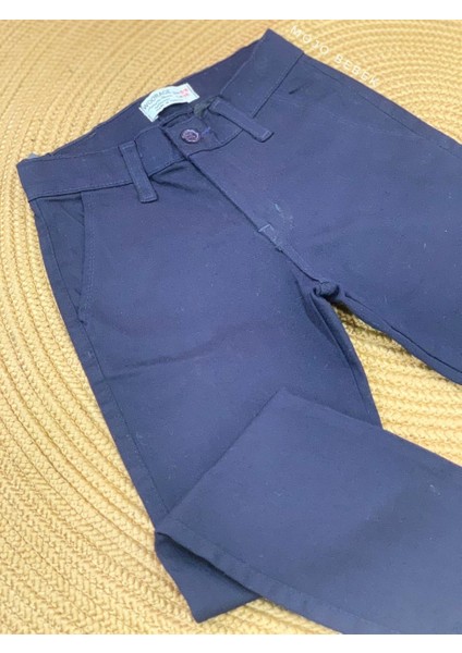 Erkek Çocuk 5-14 Yaş Kanvas Pantolon 5037 Lacivert fiyatları