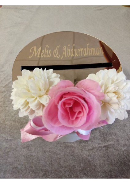 Takı Kutusu Özel Tasarım Düğünde Para Toplama Kutusu, Kırgım Kutusu Pembe indirimleri