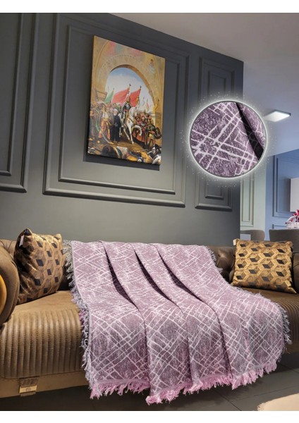 Pamuklu Lüks Kaymaz Koltuk Örtüsü | Koltuk Şalı | Çok Amaçlı Örtü fiyatları