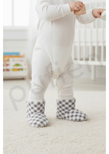 Çocuk ve Bebek Panduf, Kışlık Peluş Bot, Yumuşak, Sıcak Tutan, Kaymaz Tabanlı Ev Içi Patik, Ev Botu modelleri