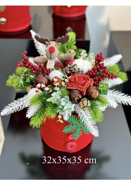 Yılbaşı Lüks Tasarım Masa Üstü Dekor fırsatları