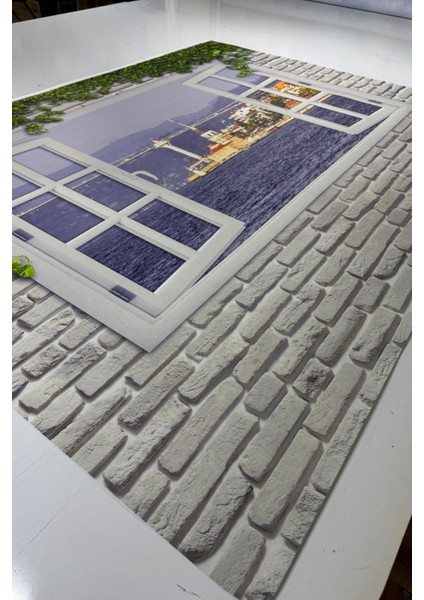 Duvar Kağıdı - Deniz ve Şehir Manzaralı, Isı ve Ses Yalıtımlı, Sağlıklı Tekstil Duvar Kağıdı fiyatları