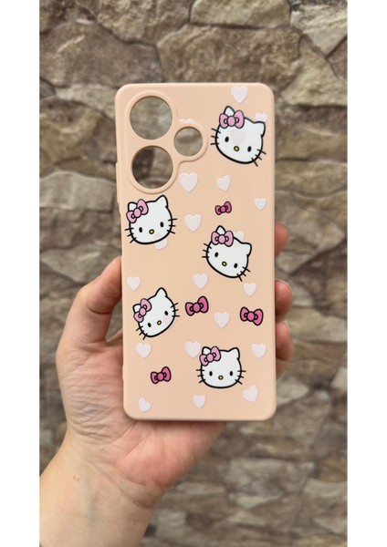 Infinix Hot 30 Uyumlu Hello Kity Silikon Darbe Emici Klasik Korumalı Rubber Kılıf fiyatları