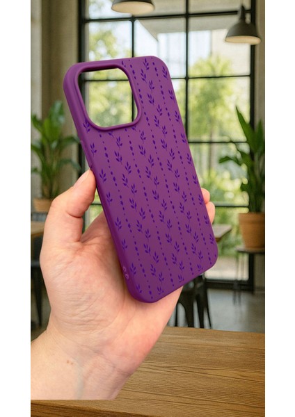 iPhone 15 Pro Max -Sarmaşık Desenli Silikon Darbe Emici Klasik Korumalı Rubber Kılıf modelleri