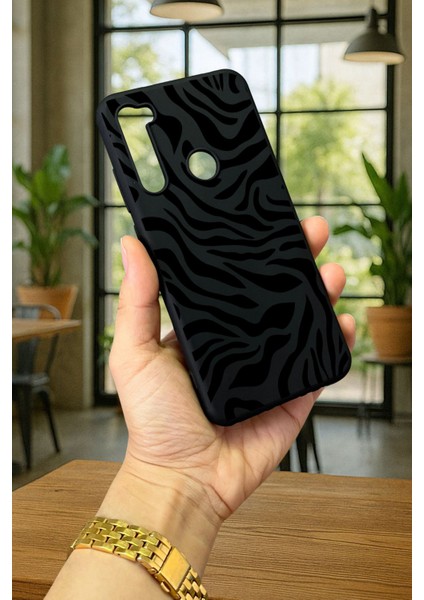 Xiaomi Redmi Note 8 Zebra Desenli Silikon Darbe Emici Klasik Korumalı Rubber Kılıf modelleri