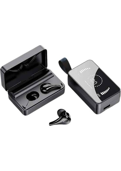 Tws Bluetooth Kulaklık Aynalı Kulaklık Dijital Göstergeli Dokunmatik Kontrol - M531B610-N19531 modelleri