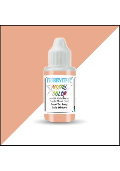 Hobbytime 355 18 Ml. Temel Ten Rengi (Basic Skintone), Akrilik Model Boyası