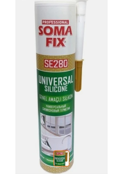 Genel Amaçlı Silikon (Seffaf) 280 gr 24 Adet fiyatları