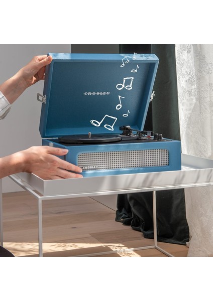 Voyager Plak Çalar, Açık Mavi fiyatları