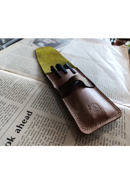 Crazy Gerçek Deri Özel Kalemleriniz Için Kalemlik ( 3*4 Kalem Için ) 28 cm \ 8 cm Büyük Boy NLU21 fiyatları