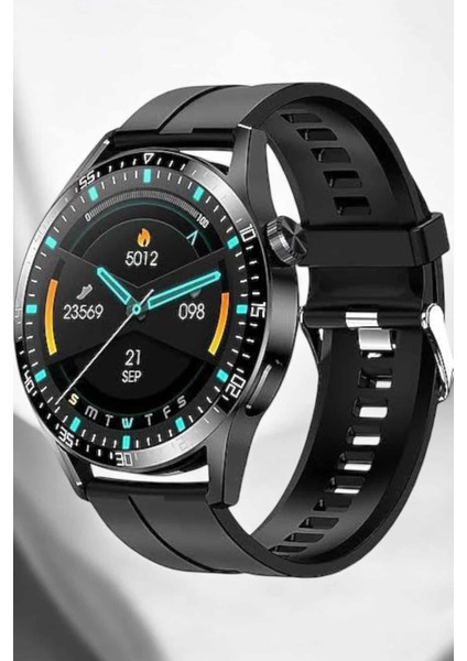 Akıllı Saat Nabız Ölçer Uyku Takibi Sesli Görüşme Bildirim Görme - M897B838-N50897 modelleri