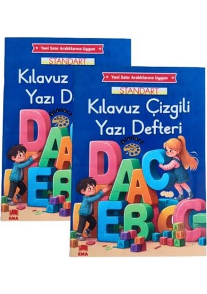 2’li Kılavuz Çizgili Yazı Defteri – Yazı Yazmayı Kolaylaştırır