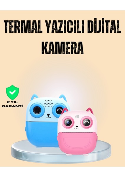 Çocuklar Için Eğlenceli Dijital Kamera 1300MAH Şarjlı - M277K057-R25277