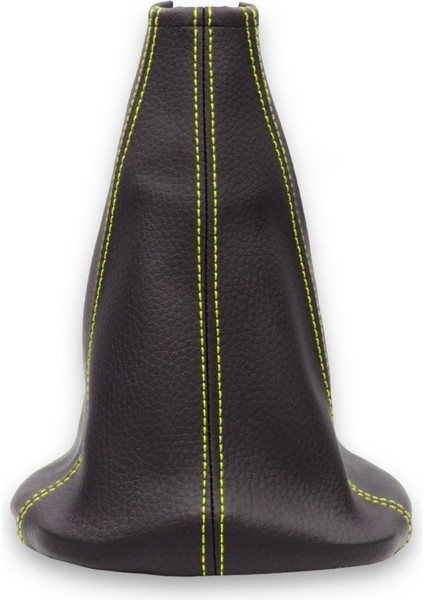 Seat Cordoba (1999-2002) Uyumlu Vites Körüğü Siyah Deri Sarı Dikiş