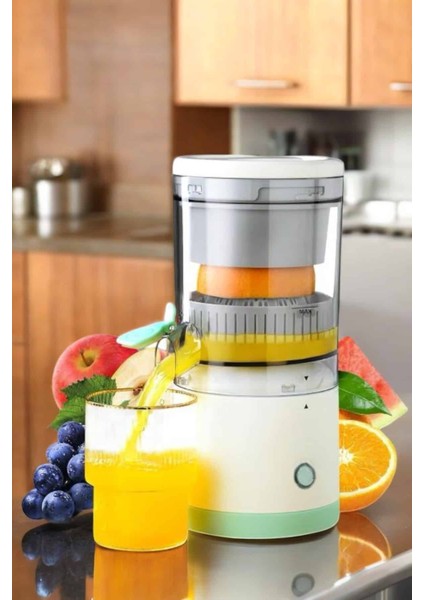 Meyve Sıkacağı USB Şarjlı Taşınabilir Çift Bıçaklı Güvenlik Kilidi - M742K585-R37742 fırsatları