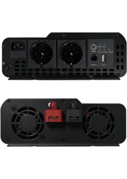 12 Volt 1000 Watt 1 Kw Ups Şarjlı Tam Sinüs Inverter - Invertor 220 Volt Çevirici modelleri