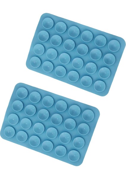 2pcs Telefon Kılıfı Yapışkan Açık Yurt Güçlü Mavi (Yurt Dışından)