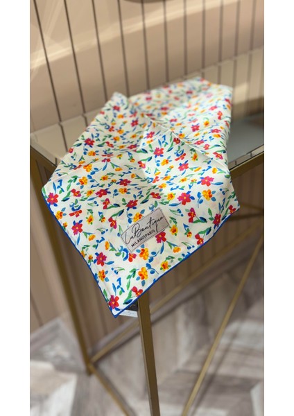 Yeni Sezon Twill Ipek Eşarp 2529-02