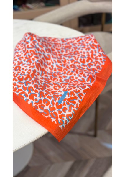 Ipekevi Desenli Tensoft Şal 2880 Nar Çiçeği