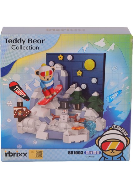 P88103 Panlos Desenli Kaykay 216 Parça Block Oyuncak