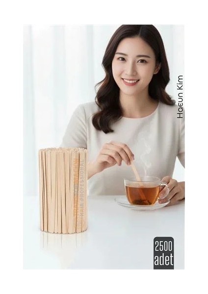 Ahşap Karıştırıcı Kaşık – 2500’LÜ Paket | Çay, Kahve ve Servis Için Hijyenik ve Pratik! fiyatları