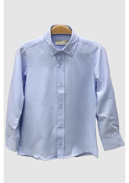 Mojo Erkek Çocuk Yakası Düğmeli Gömlek 1001235 Mavi fırsatları