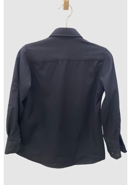 Mojo Erkek Çocuk Yakası Düğmeli Gömlek 1001235 Siyah indirimleri