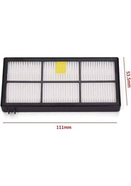 Irobot Roomba 800 870 880 900 Serisi Için Hepa Filtre 2 Adet SET-(1903) fırsatları