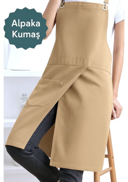 Atölye Barista Seramik Aşçı Master Chef Çiçekçi Pastacı Alpaka Kumaş Önlü