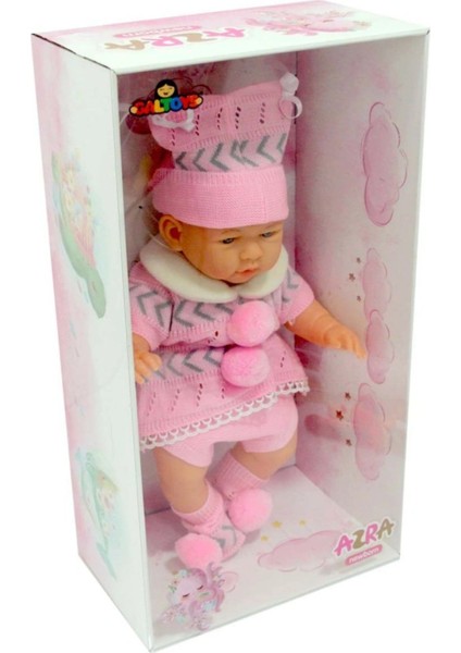 Gerçek Görünümlü Pembe Elbiseli 40 cm Dayanıklı Kolay Temizlenir Kız Çocukları Için Hediye Bebek modelleri