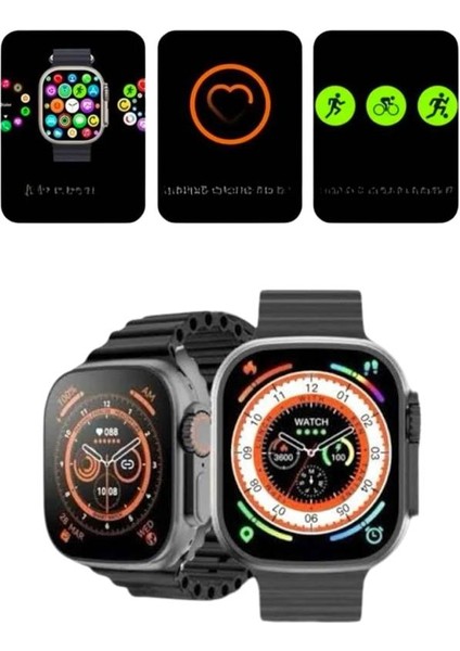 2025 Model Akıllı Saat Kordon Hediyeli Çağrı Cevaplama Uzun Pil Süreli Android Ios Uyumlu modelleri