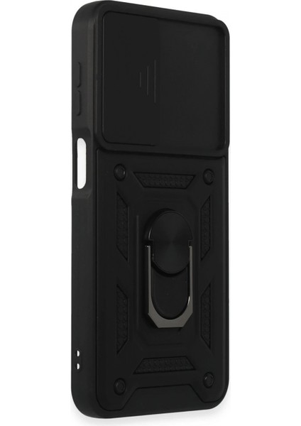 Samsung Galaxy M34 5g Kılıf Pars Lens Yüzüklü Silikon - Siyah (K95) modelleri