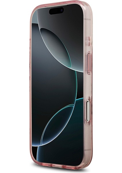 iPhone 17 Pro Max Uyumlu Kılıf Guess Lisanslı M-Safeli Iml Peony ve 4g Desenli Klasik Logolu Pembe indirimleri