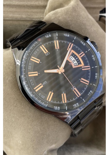 Siyah Renk Çelik Kordon Erkek Kol Saati Özel Kutulu Arkadaşa Kardeşe Abiye Hediye modelleri