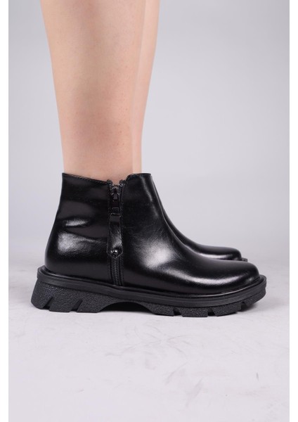 Connel Fermuar Aksesuarlı Bot Siyah modelleri