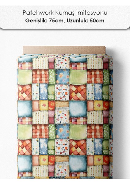 Patchwork Kumaş Seti – Dikiş ve Hobi Için %100 Pamuk Desenli Kumaş Kuponları modelleri