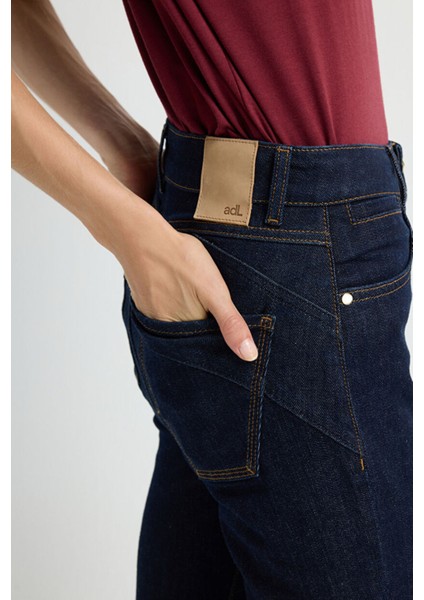 Boru Paça Denim Pantolon Lacivert 15345847000 fiyatları