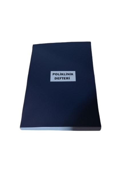 Poliklinik Defteri-Bez Cilt 400 Sayfa -001 - 400 Numaralı
