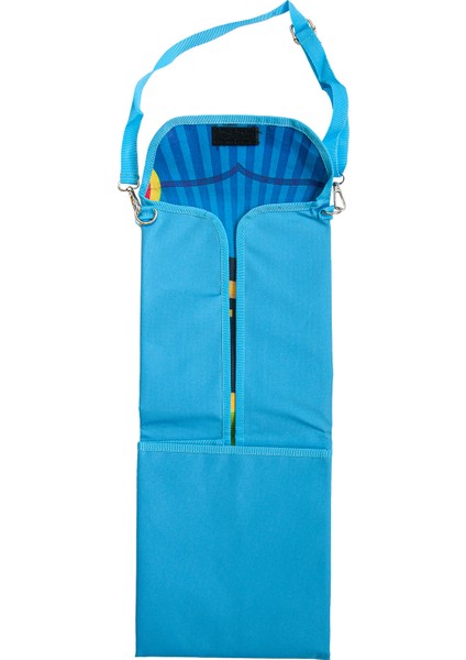 Kendinden Çantalı Katlanabilir Erkek Çocuk Seccadesi, Seyyar Askılı - Mavi fırsatları