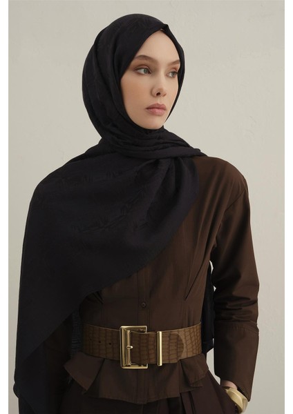 Lyocell Naia Kare Monogram Şal 6 03 fırsatları