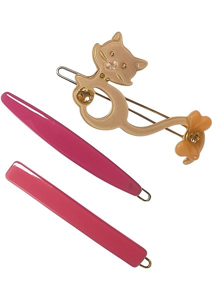 Akrilik Pastel Renkler Pens Yan Toka Seti- 3 Adet