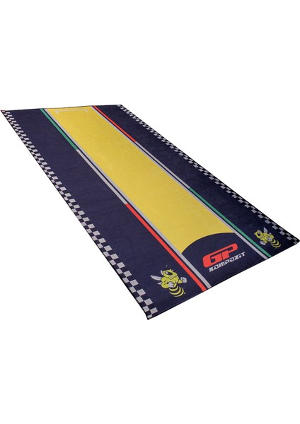 Vespa Gtv Motosiklet Halısı Siyah-Sarı fiyatları