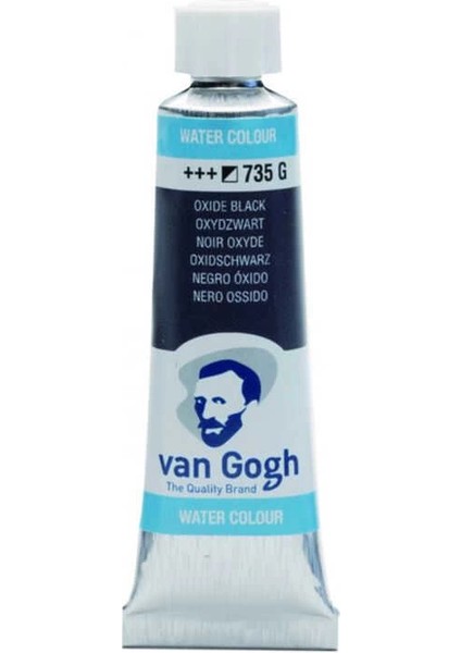 Van Gogh 10 Ml. Tüp Sulu Boya 735 Oxide Black