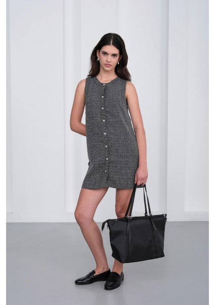 Alfie Omuz Çantası Siyah