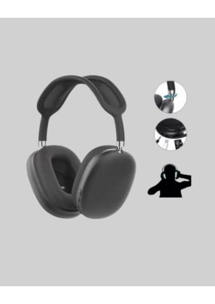 bulurum bluetooth v5.0 kablosuz kulak üstü kulaklık | katlanabilir, mikro usb girişli fiyatları