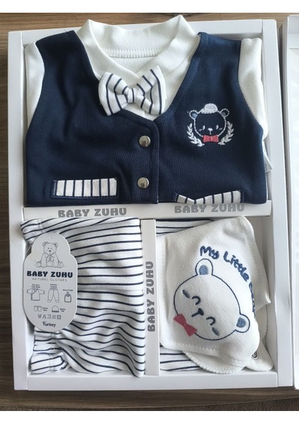 Laura Baby Erkek Bebek 5 Li Hastane Çıkışı Seti fiyatları