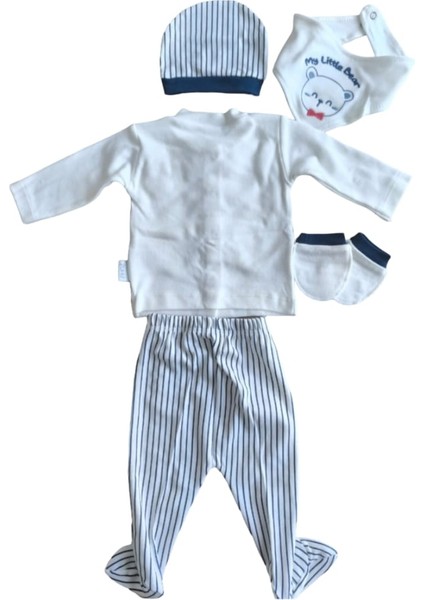 Laura Baby Erkek Bebek 5 Li Hastane Çıkışı Seti fırsatları