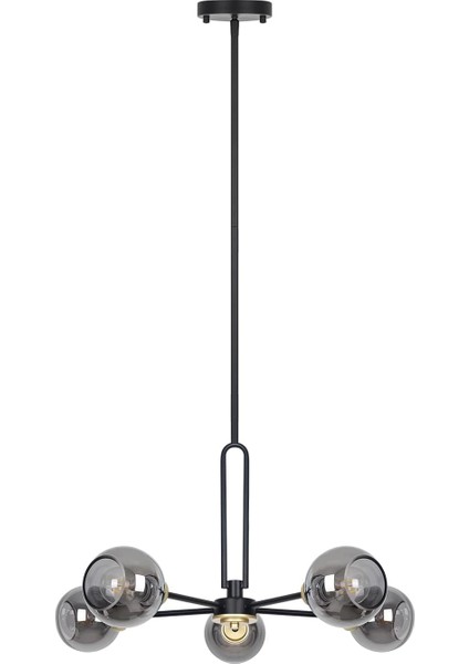 Globe Küre Siyah 5'li Sarkıt Avize fırsatları