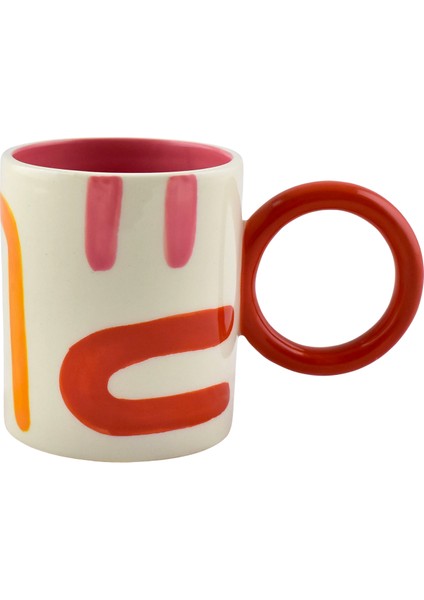 - Lima Groovy Graphics El Boyaması Kupa