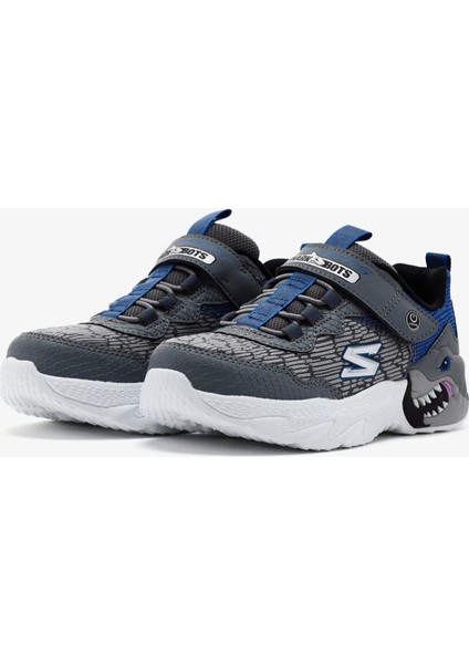 Creature-Lights Kids Sneaker Lastik Bağcıklı Cırtlı Işıklı Çocuk Ayakkabısı Gri modelleri